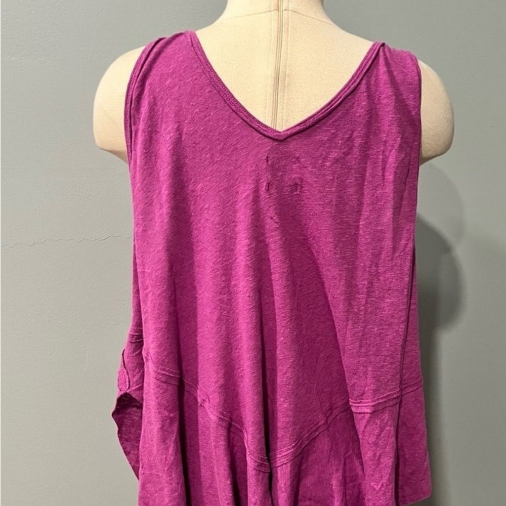 Free People We The Free Rosie Drop Waist Tank Top in Summer Bloom Small - Picture 3 of 6